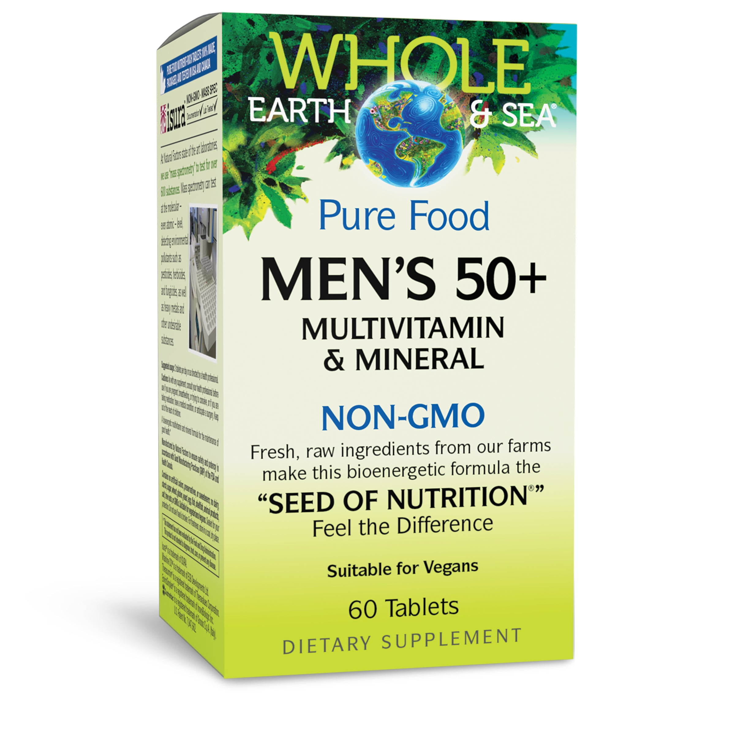 WES Mens 50+ Multi 60ct-[HealthWay]