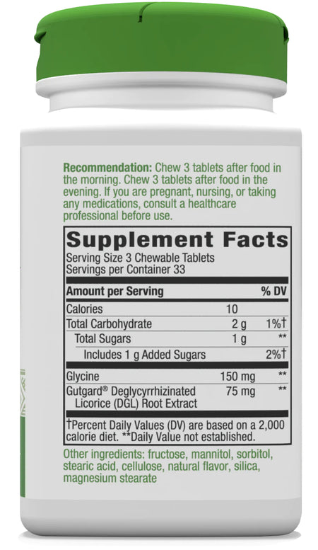 Natures Way DGL 100ch-[HealthWay]