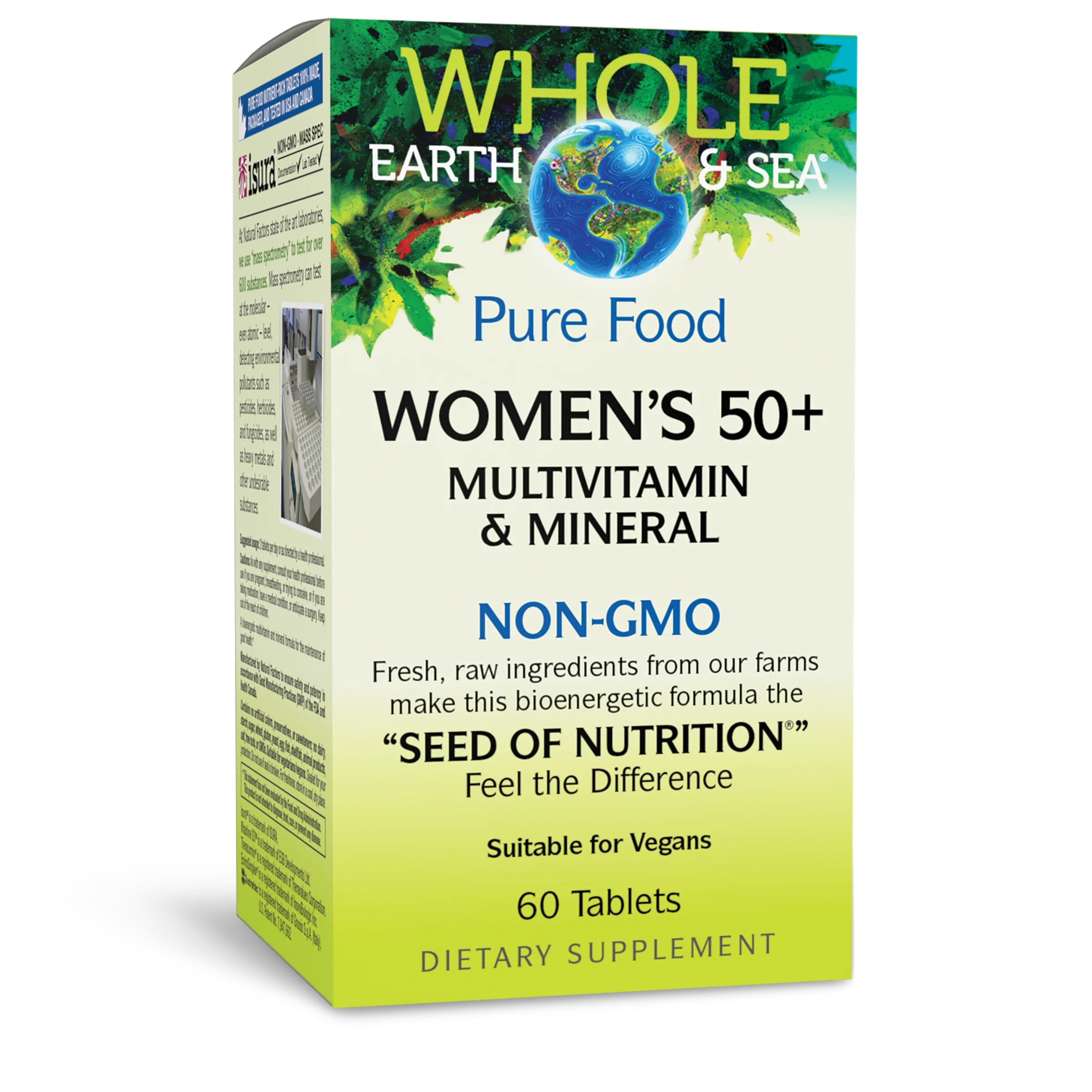 WholeEarthSea Womens 50+ Multi 60tb-[HealthWay]