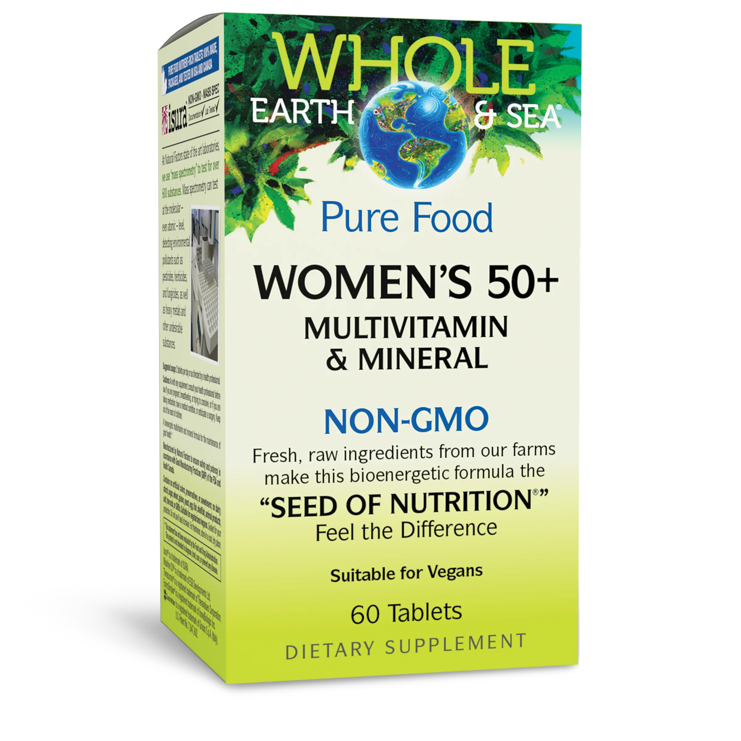 WholeEarthSea Womens 50+ Multi 60tb