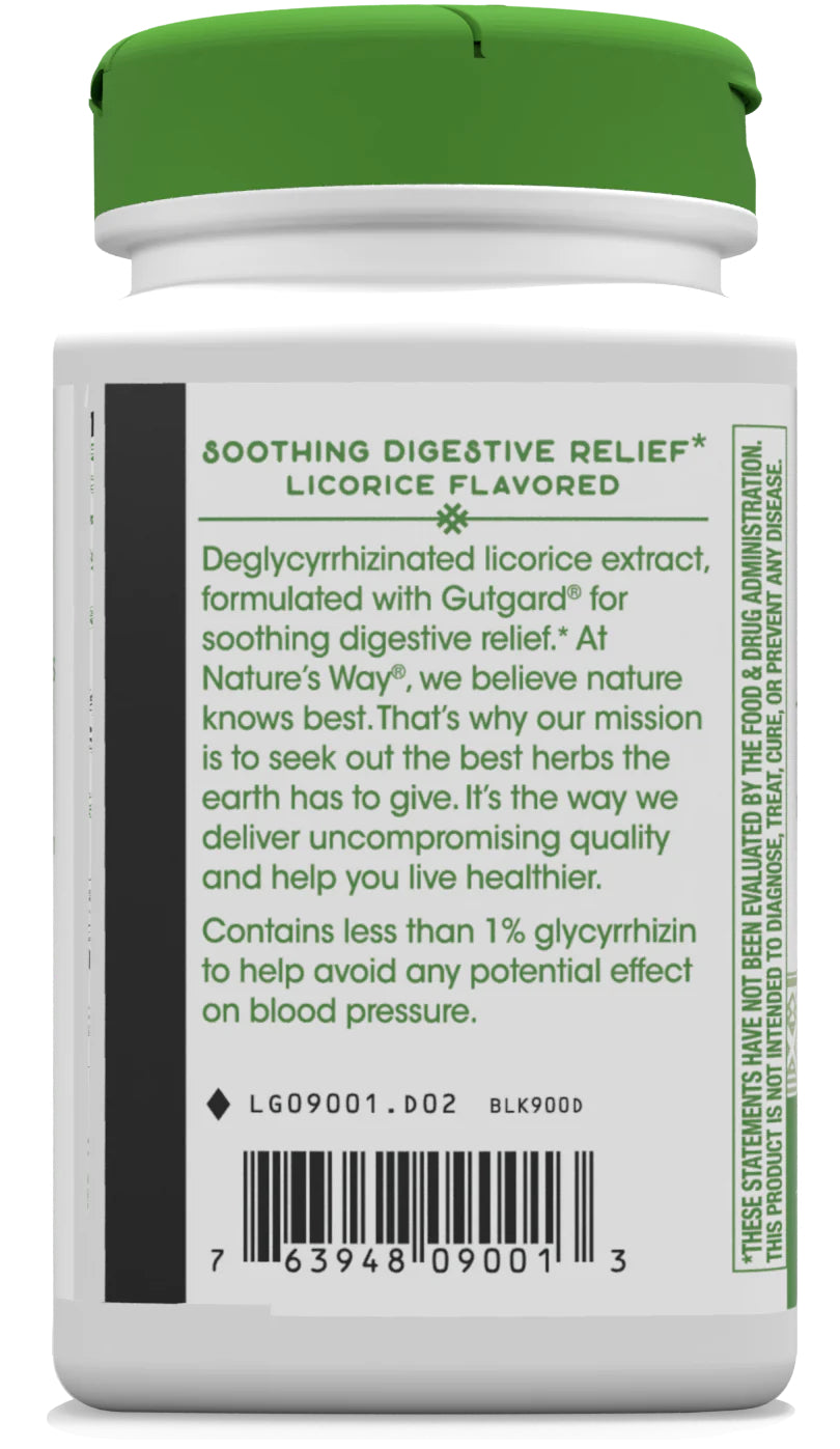 Natures Way DGL 100ch-[HealthWay]