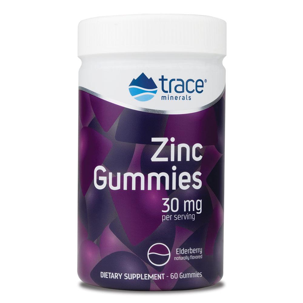 zinc gummies 60 ct trace minerals 1 26221403930806