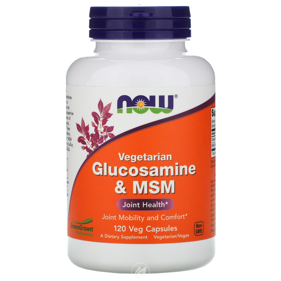 Now Glucosamine & MSM Veg 120vc-[HealthWay]