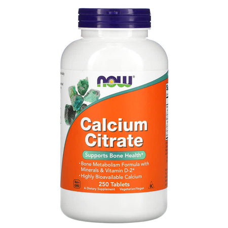 Now Calcium Citrate Plus 250tb-[HealthWay]