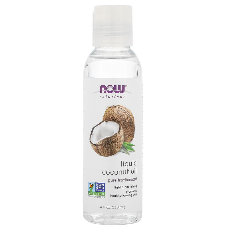 Now Coconut Oil Fractionated 4z