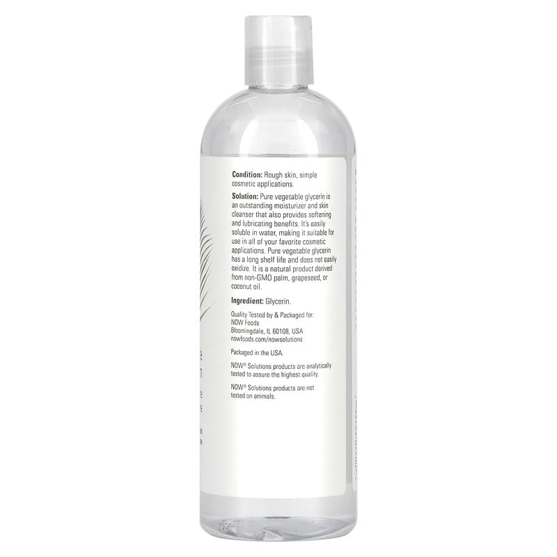Now Vegetable Glycerine 16oz-[HealthWay]