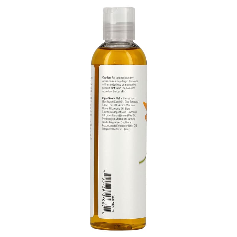 Now Arnica Massage Oil 8z-[HealthWay]
