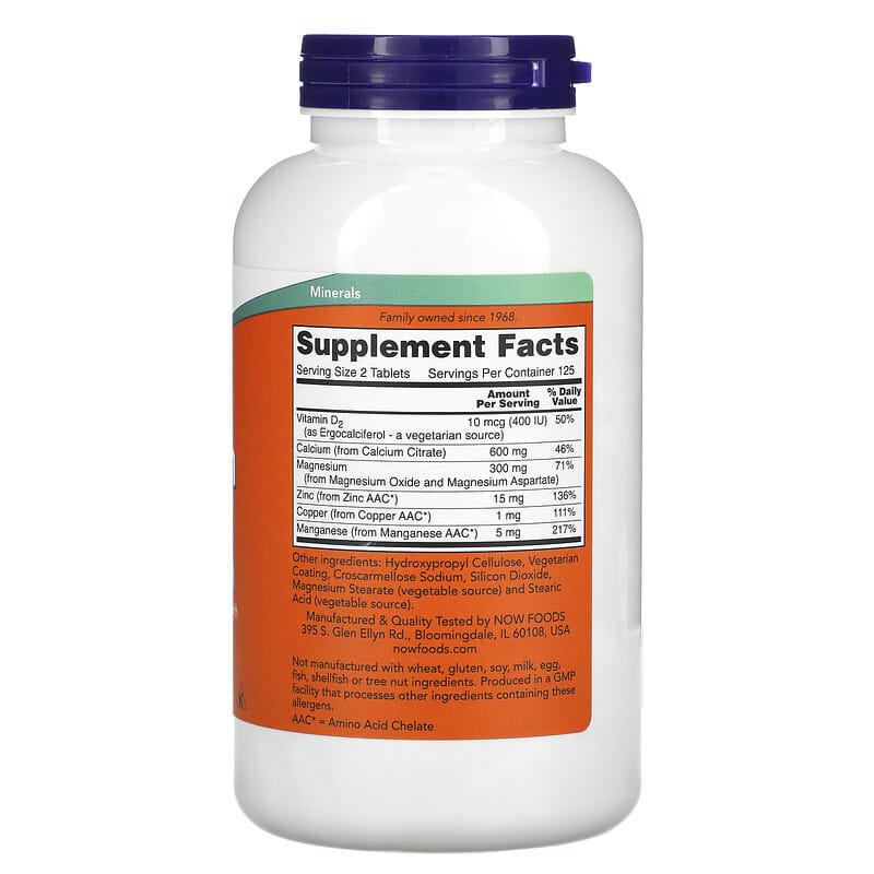 Now Calcium Citrate Plus 250tb-[HealthWay]