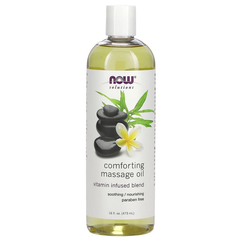 Now Comforting Massage Oil 16oz-[HealthWay]