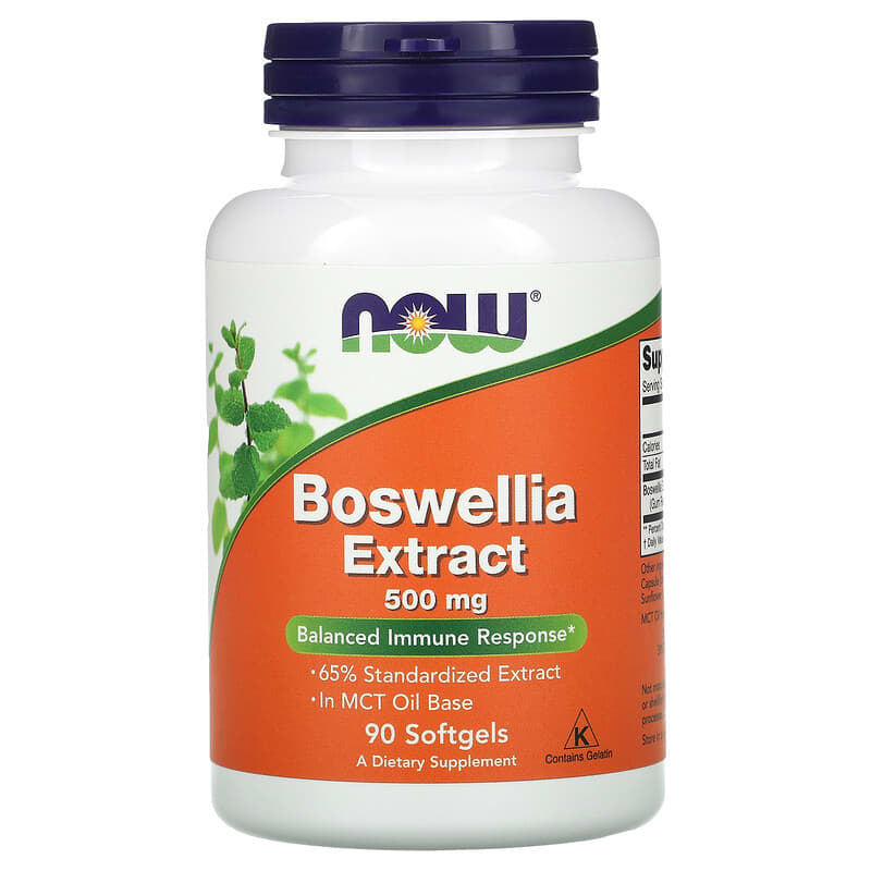 Now Boswellia Ext 500mg 90sg-[HealthWay]