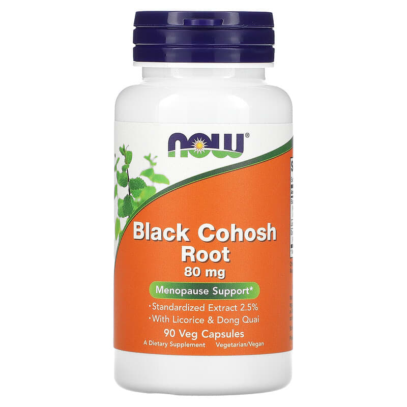 Now Black Cohosh Root 80mg 90ct-[HealthWay]