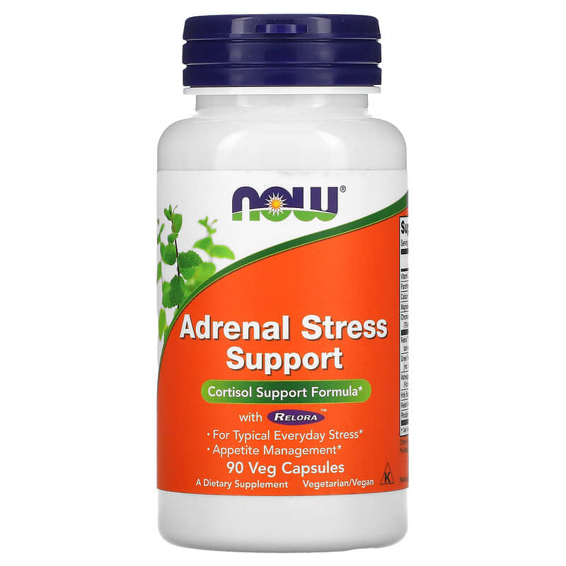 Now Adrenal Stress Support 90ct-[HealthWay]