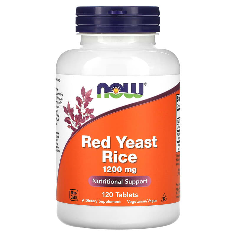 Now Red Yeast Rice 1200mg 120tb-[HealthWay]