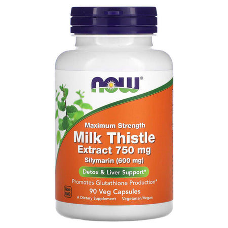 Now Milk Thistle 750 90cp-[HealthWay]