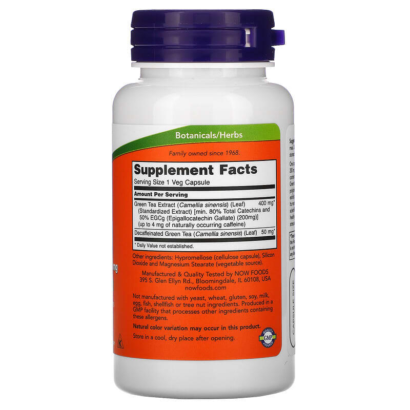 Now EGCg 400mg 90vc-[HealthWay]