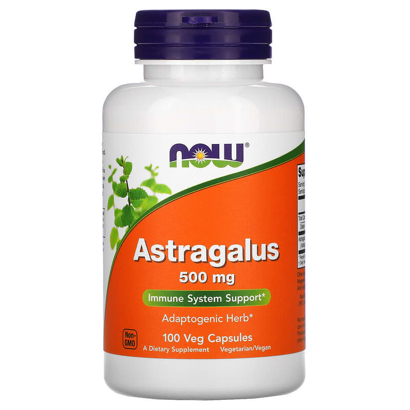 Now Astragalus 500mg 100cp-[HealthWay]