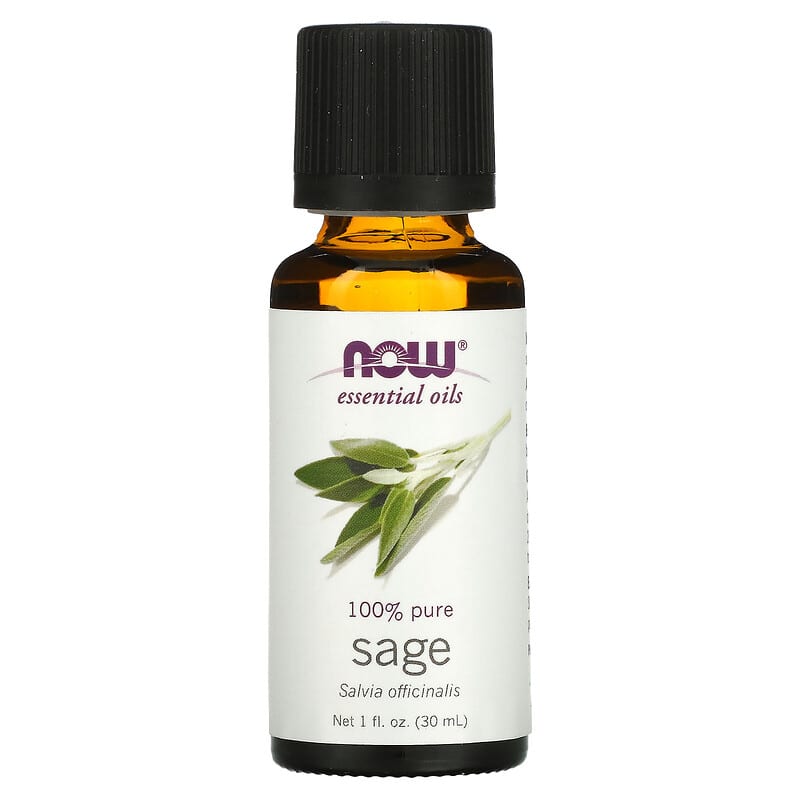 Now Ess Oil Sage Oil 1oz-[HealthWay]