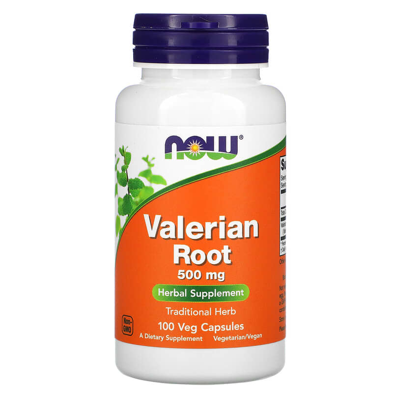 Now Valerian Root 500mg 100c