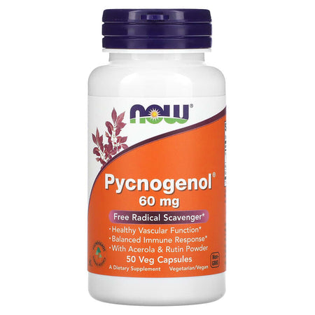 Now Pycnogenol 60mg 50vc-[HealthWay]