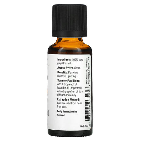 Now Ess Oil Grapefruit 1oz-[HealthWay]