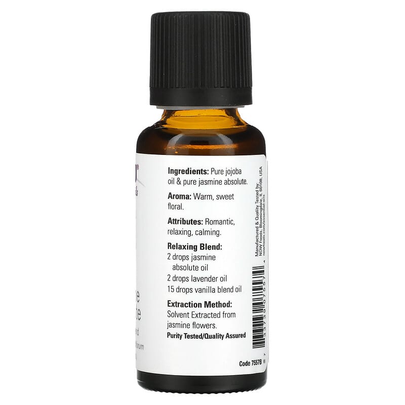 Now Ess Oil Jasmine Absolute 1oz-[HealthWay]