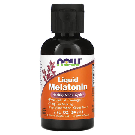 Now Melatonin Liq 3mg 2oz-[HealthWay]