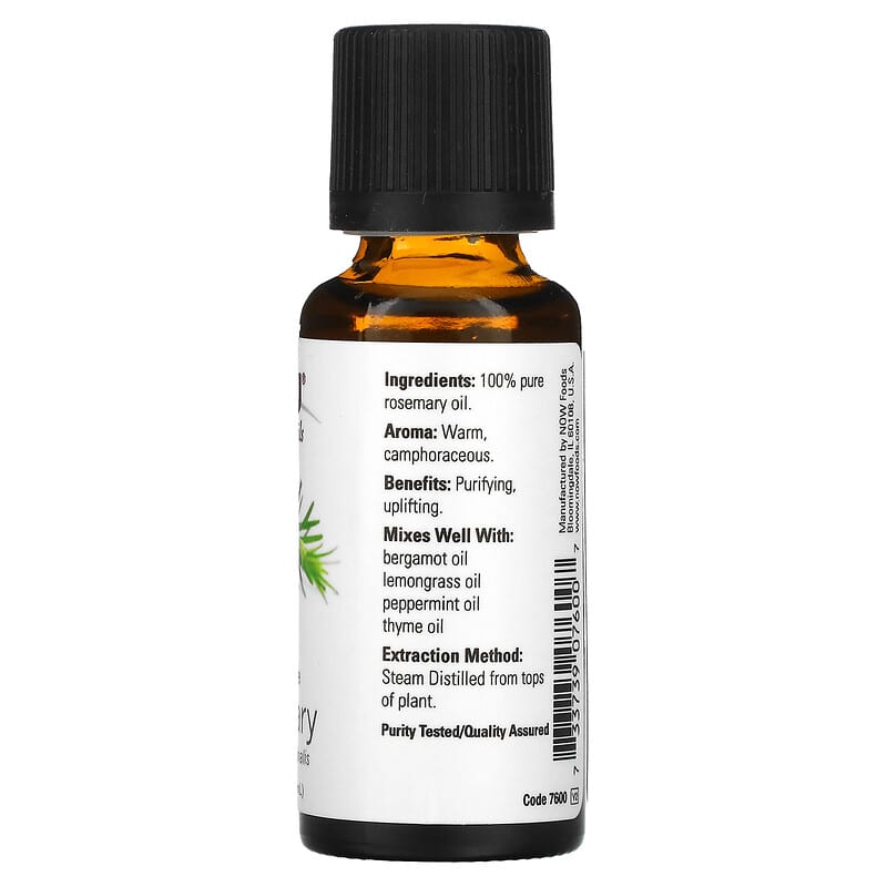 Now Ess Oil Rosemary 1oz-[HealthWay]