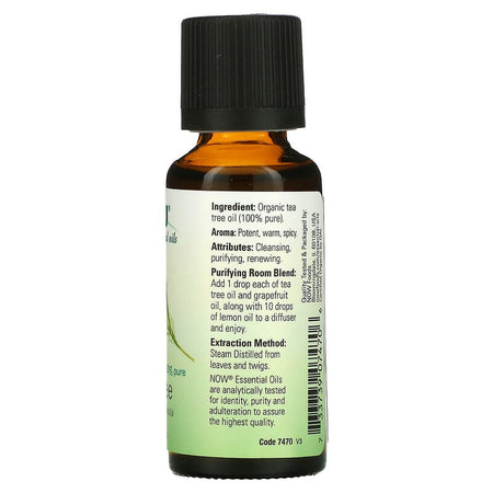 Now Ess Oil Tea Tree OG 1oz-[HealthWay]
