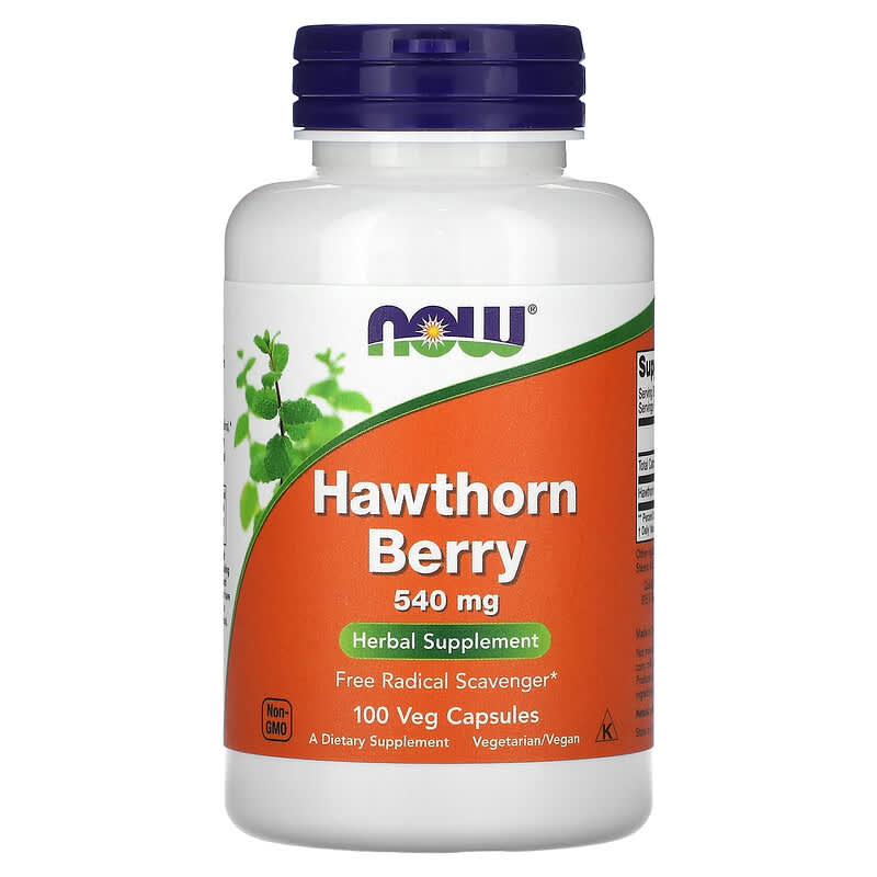 Now Hawthorn Berry 540mg 100cp-[HealthWay]