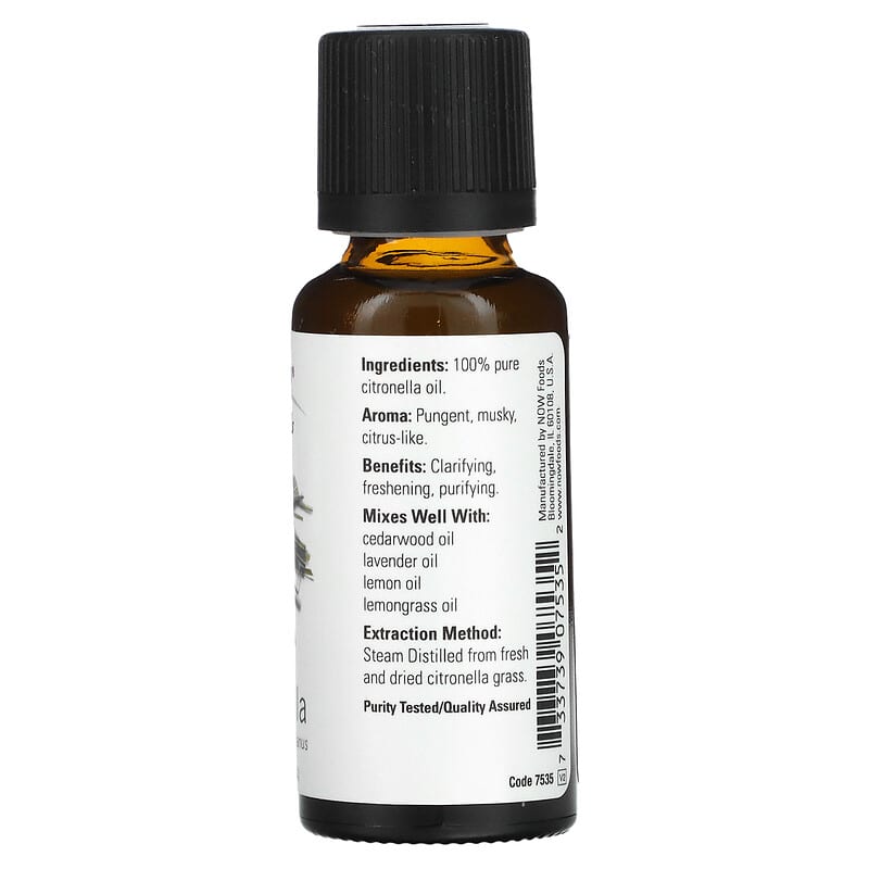 Now Ess Oil Citronella 1oz-[HealthWay]