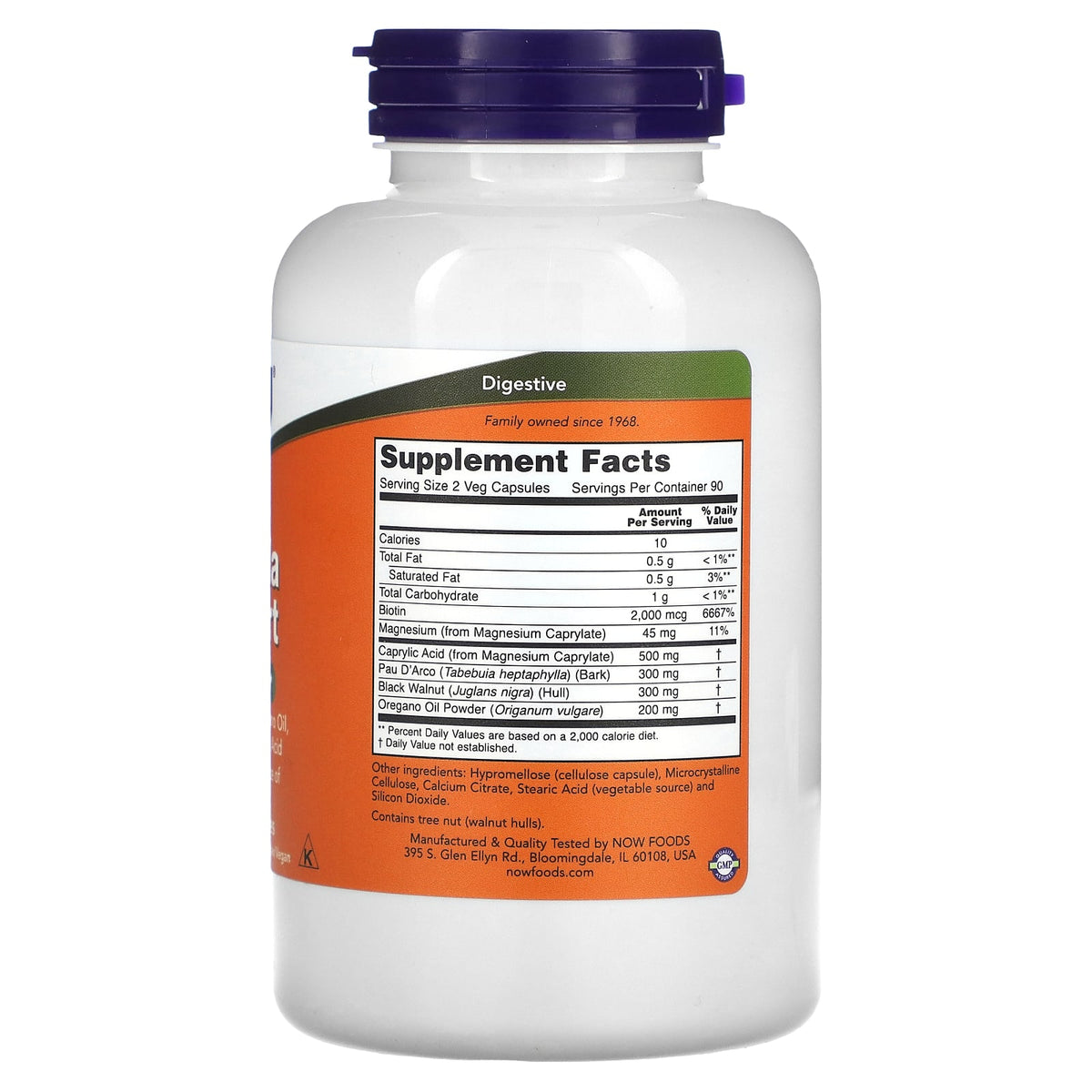 Now Candida Support 180cp-[HealthWay]