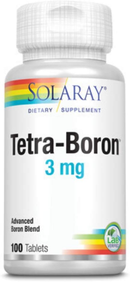 Solaray Tetra-Boron 3mg 100tb