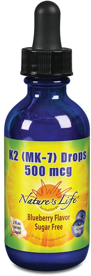 Natures Life K2(MK-7) 500mcg 2oz-[HealthWay]