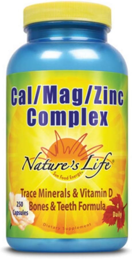 Natures Life Cal/Mag/Zinc Comp 250cp