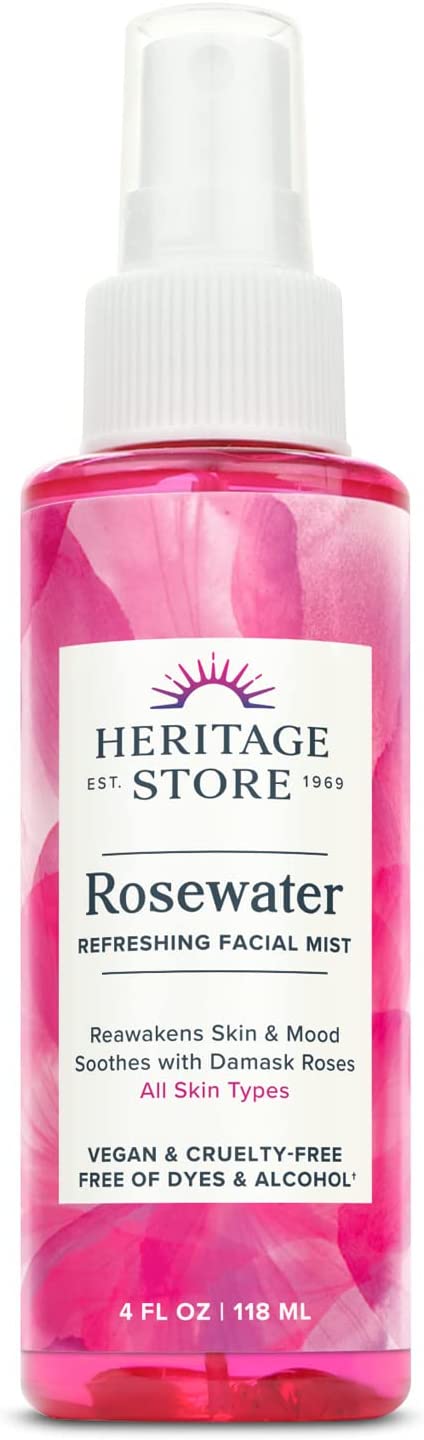 Heritage Rosewater 4oz