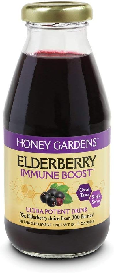 HoneyGardens Elderberry Immune 10oz