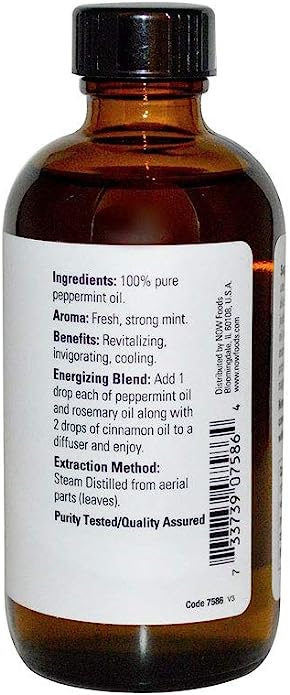 Now Ess Oil Peppermint 4oz-[HealthWay]