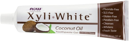 Now XyliWhite Coconut Oil 6.4oz-[HealthWay]