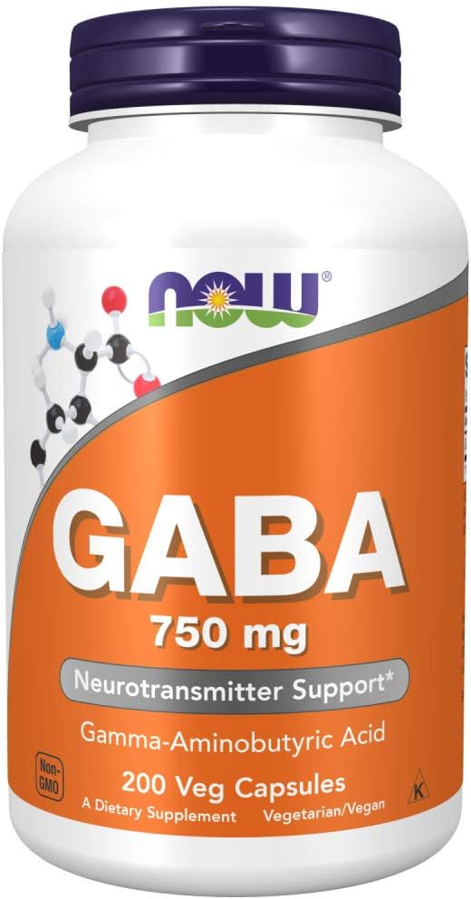 Now Gaba 750mg 200vc-[HealthWay]