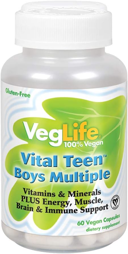 Veglife Multiple, Vital Teen Boys 60ct Vcp-[HealthWay]