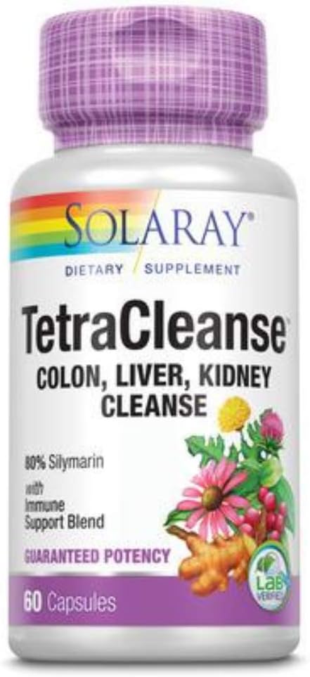 Solaray Tetra Cleanse 60cp