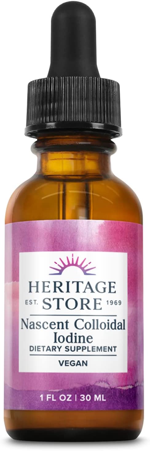 Heritage Nascent Iodine 2oz-[HealthWay]