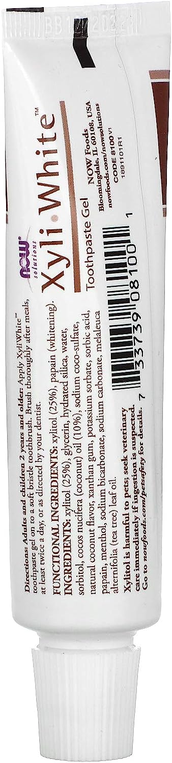 Now Xyliwhite Toothpaste Coconut 1oz-[HealthWay]