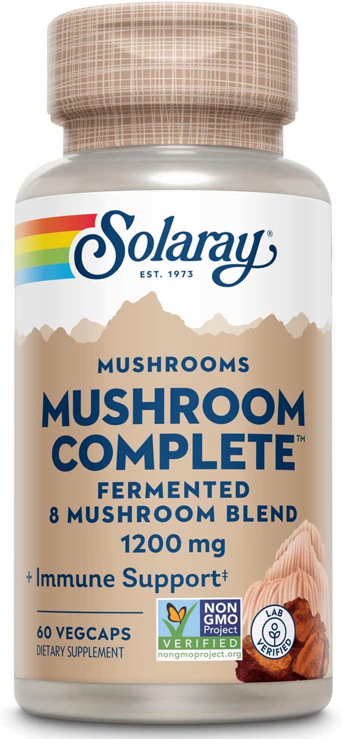 Solaray Fermented Mushroom Complex 60cp