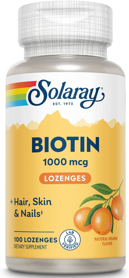 Solaray Biotin 1000mcg 100lz-[HealthWay]