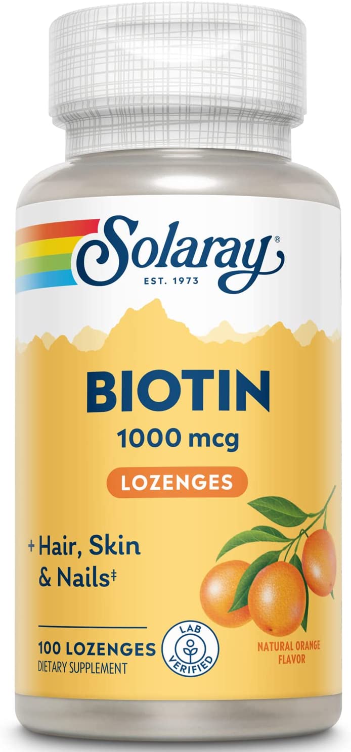 Solaray Biotin 1000mcg 100lz-[HealthWay]