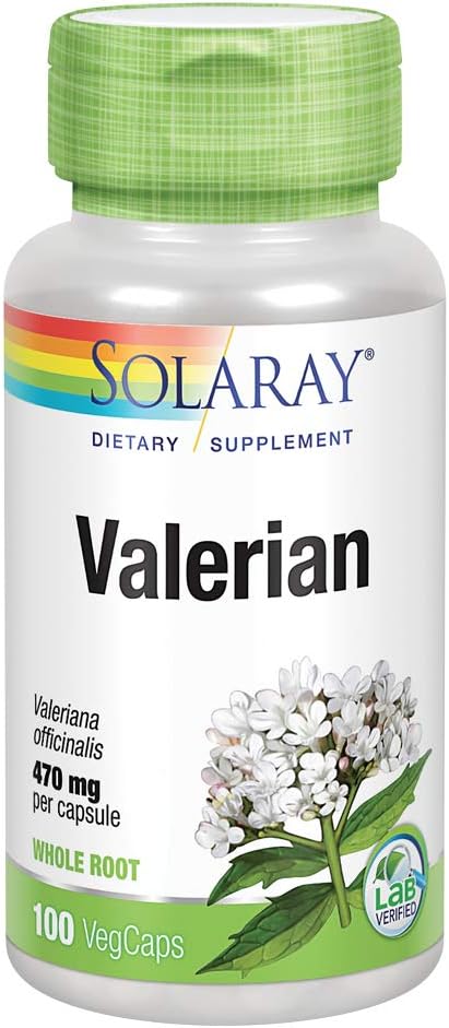 Solaray Valerian Root 470mg 100cp