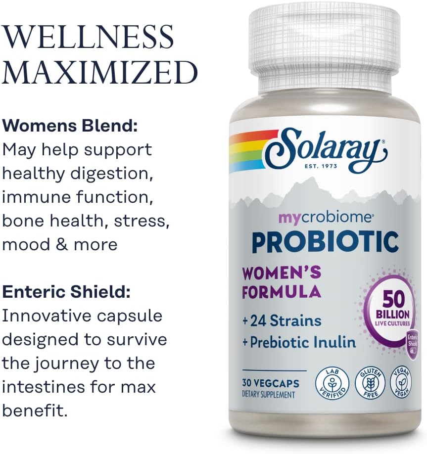 Solaray Probiotic Womens 50b 30c-[HealthWay]