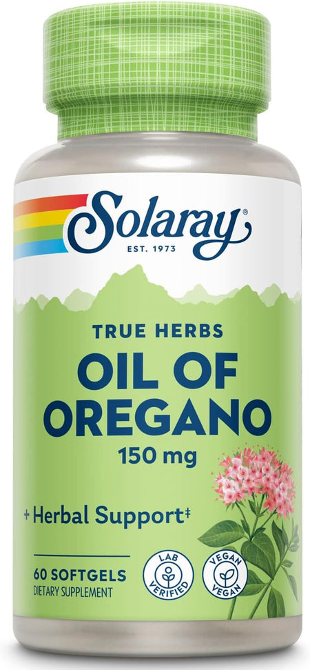 Solaray Oil of Oregano 150mg 60sg-[HealthWay]