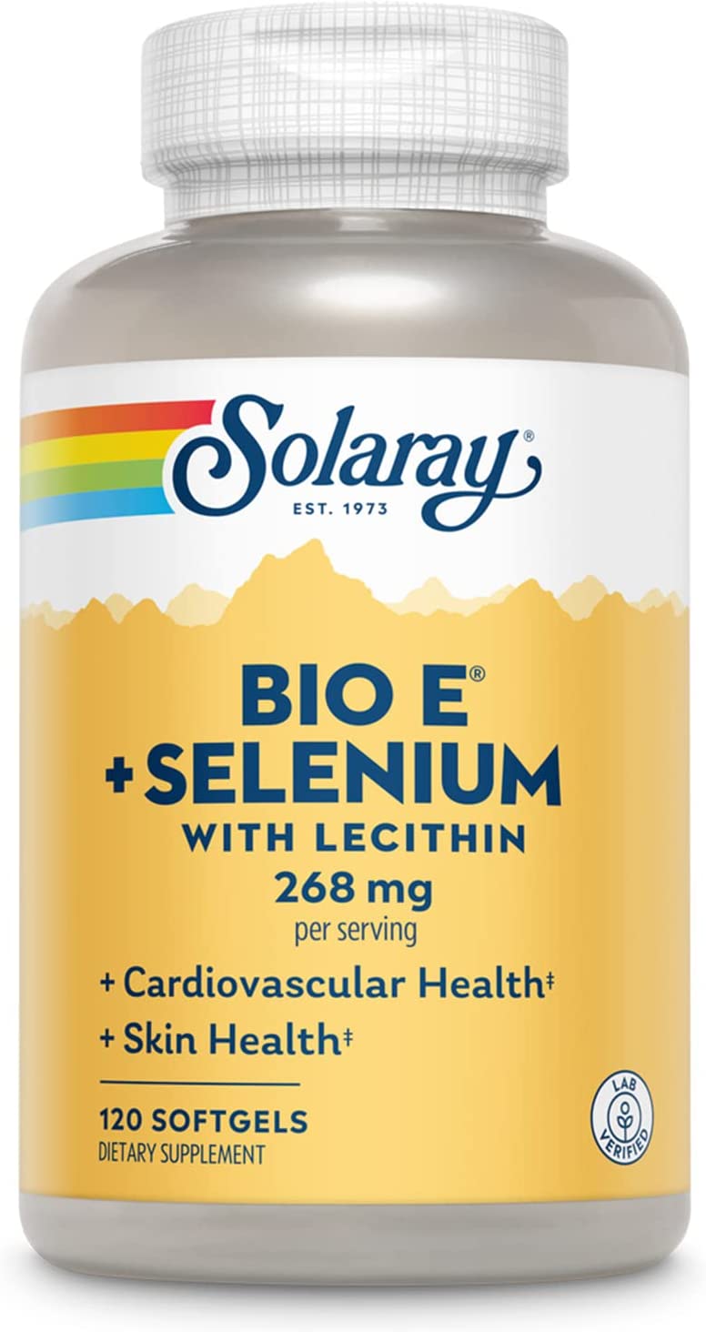 Solaray Bio E w/Selenium 400iu 120sg-[HealthWay]